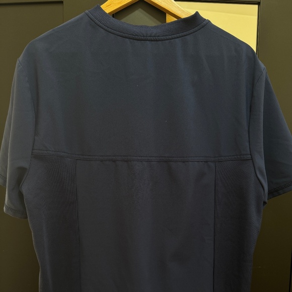 Cherokee Infinity Navy Scrub Top & Jogger Bottom Set - Picture 2 of 11